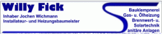 Flaschner Schleswig-Holstein: Willy Fick  Installateur und Heizungsbaumeister