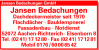 Flaschner Nordrhein-Westfalen: Jansen Bedachungen GmbH Flaschner Nordrhein-Westfalen: Jansen Bedachungen GmbH